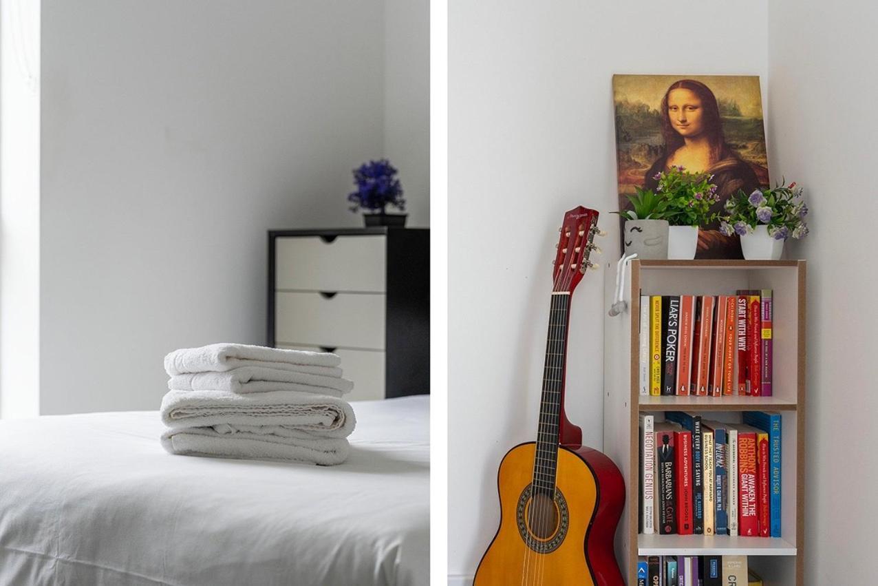 Deluxe Double Bed In Shared Apt Near Canary Wharf, City Airport & O2 Arena With Thames View Лондон Екстер'єр фото